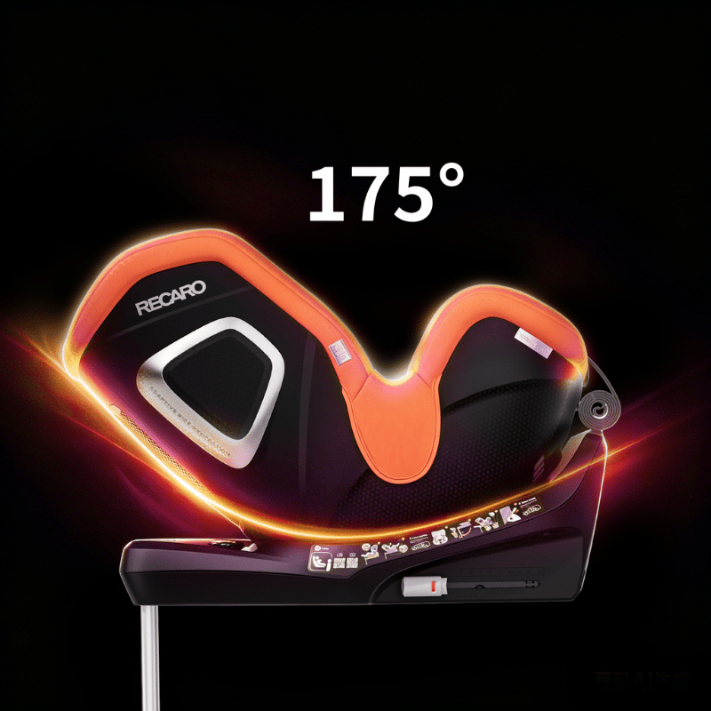 Posição reclinada ergonómica Recaro Toron 1 Kid