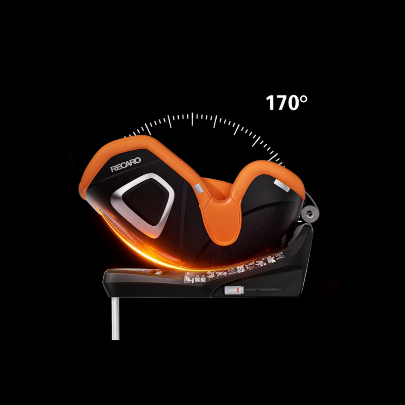 RECARO Toron 1: Posición de reclinado ergonómica