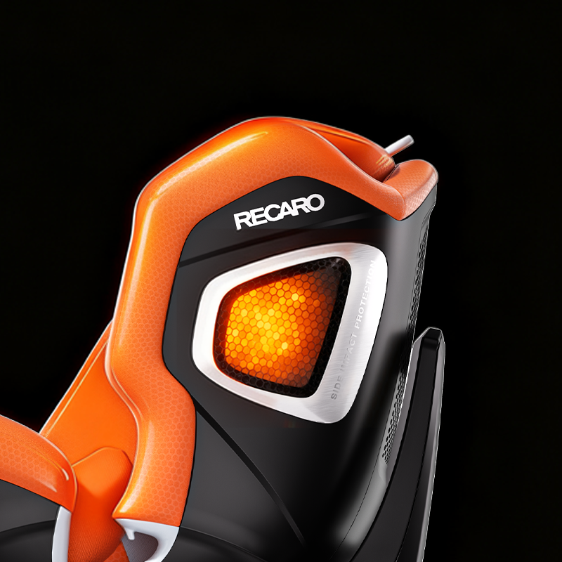Protección lateral trapezoidal RECARO XENON 1 KID
